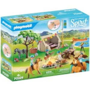 Image of Playmobil DreamWorks Spirit Summer Campground (70329)