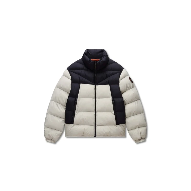 Image of Down jacket Napapijri A-Molveno Stand Gris Male S