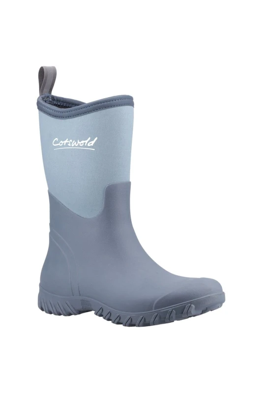 Image of Cotswold Womens Ashmead Wellingtons in Blue Size: 8 Blue Female 8