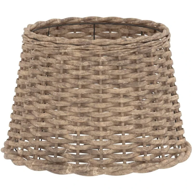 Image of VIDAXL Vidaxl - Lamp Shade Brown Ø40x26cm Wicker 8720845803667