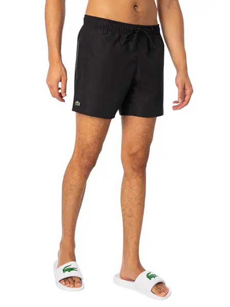 Image of Lacoste Logo Swimshorts Black S