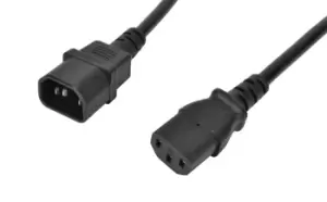 Image of IEC Extension Cable 1m
