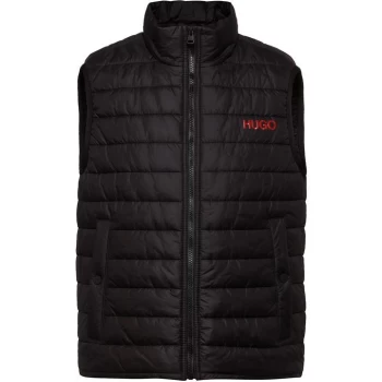 Image of Hugo Boss Bentino Padded Gilet Black Size L Men