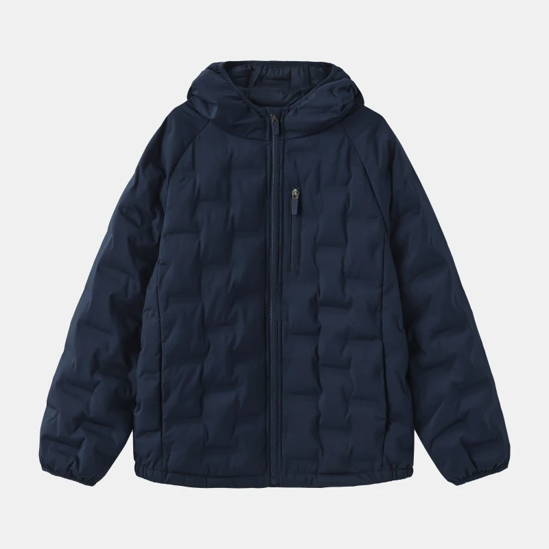 Image of Karrimor Kids Heat-Sealed Waterproof Wind-Resistant Long Sleeve Insulated Puffer Jacket Navy male 7-8 (S)