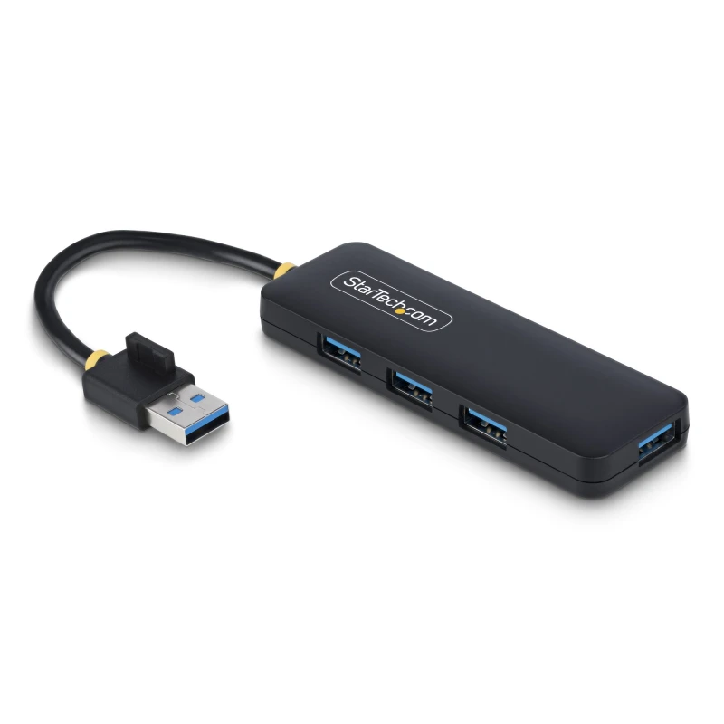 Image of StarTech.com 4-Port USB-A Hub. 5Gbps. Bus Powered. Small Travel Mini U
