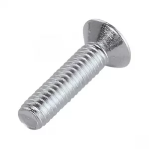 Image of Toolcraft 194637 Phillips Countersunk Screws DIN 965 4.8 Steel M3x...