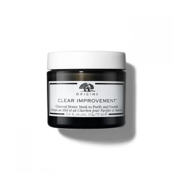 Image of Origins Clear Improvement Charcoal Honey Mask - Cream