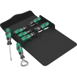 Image of Wera 7 Piece 300/7 2Go Kraftform Screwdriver Set