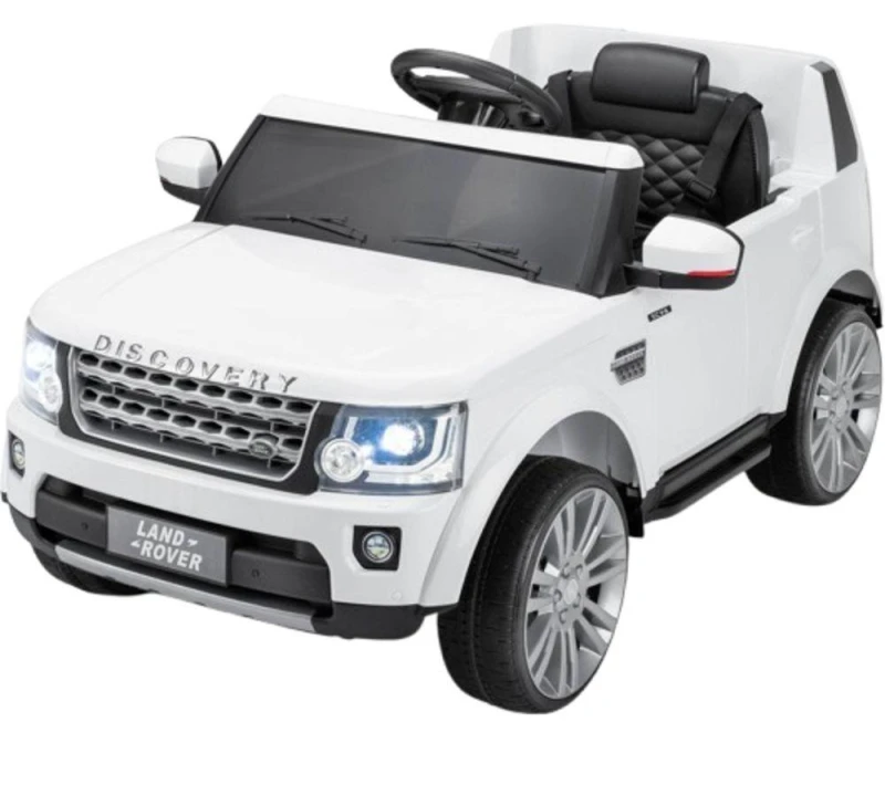 Image of XOOTZ Land Rover Discovery Kids Electric Ride-On Car - White 5031470273712