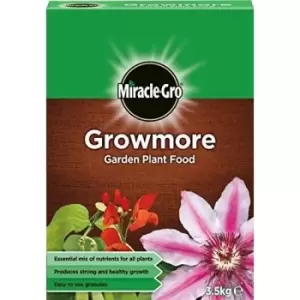 Image of Miracle-Gro Growmore Garden Plant Food Granules - 3.5KG