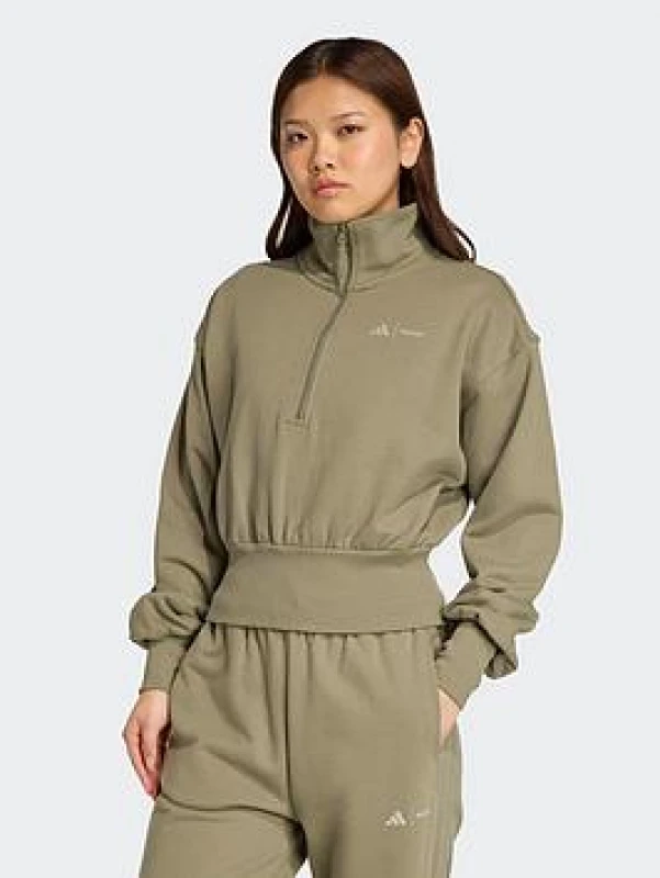 Image of Adidas SPORTSWEAR Adidas X Moonboot Zip-Up Jacket Khaki Women XS;XL;L;M;S