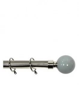 Image of Painted Ball Finial 25-28 Mm Extendable Curtain Pole