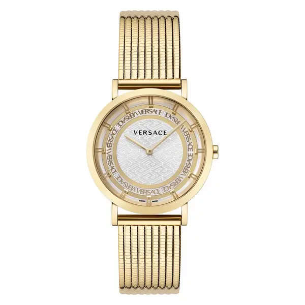 Image of Versace Watches Ladies New Generation Champagne Silver Watch VE3M00522
