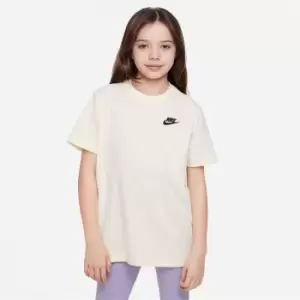 Image of Nike Sportswear Big Kids (Girls') T-Shirt - Cream