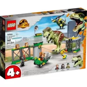 Image of LEGO 76944 Jurassic World T. Rex Dinosaur Breakout