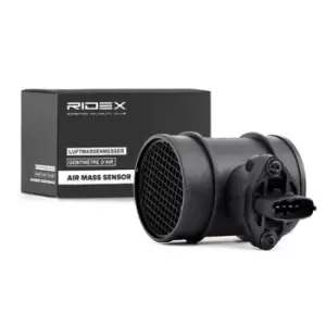 Image of RIDEX Mass air flow sensor 3926A0017 Air mass sensor,MAF sensor FIAT,ALFA ROMEO,LANCIA,PUNTO (188),Doblo Cargo (223_),Doblo Kombi (119_, 223_)