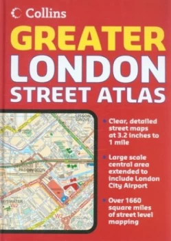 Image of Collins Greater London Street Atlas Hardback