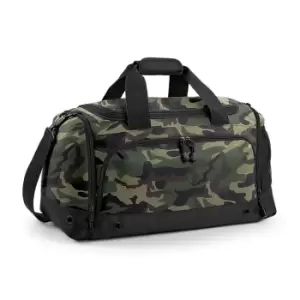 Image of BagBase Sports Holdall / Duffle Bag (One Size) (Jungle Camo)