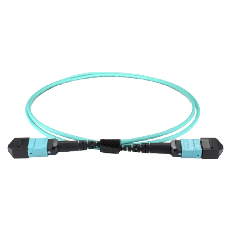 Image of Cablenet MPO-12TC4MPO2 InfiniBand/fibre optic cable 2m Aqua colour