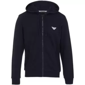 Image of Emporio Armani Mens Knit Sweater - Blue