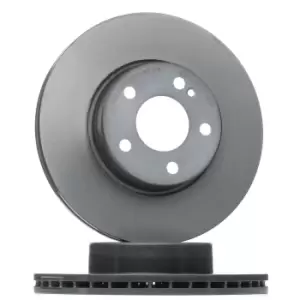 Image of BREMBO Brake disc MERCEDES-BENZ 09.D525.13 0004212412,A0004212412 Brake rotor,Brake discs,Brake rotors