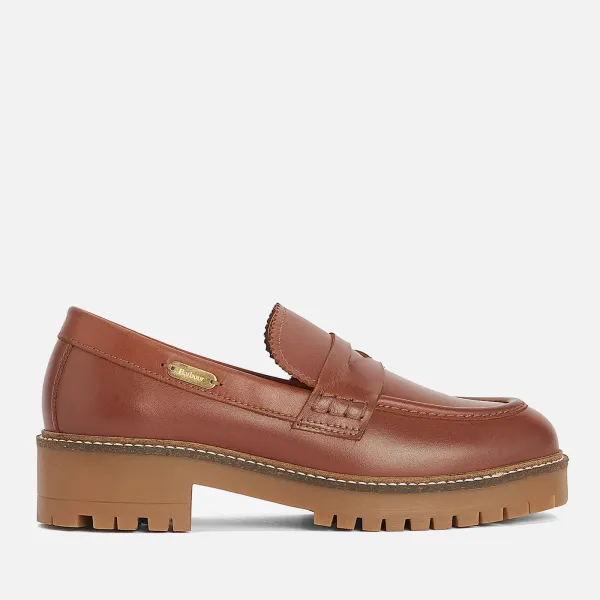 Image of Barbour Womens Norma Leather Loafers - UK 6