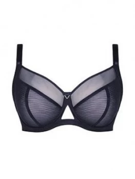 Image of Curvy Kate Victory Balcony Bra With Side Support - Navy, Size 30D, Women