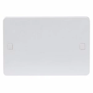 Image of KnightsBridge PURE 9mm 2G Electrical Socket Cover Blanking Plate