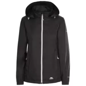 Image of Trespass Womens/Ladies Sabrina Waterproof Jacket (M) (Black)