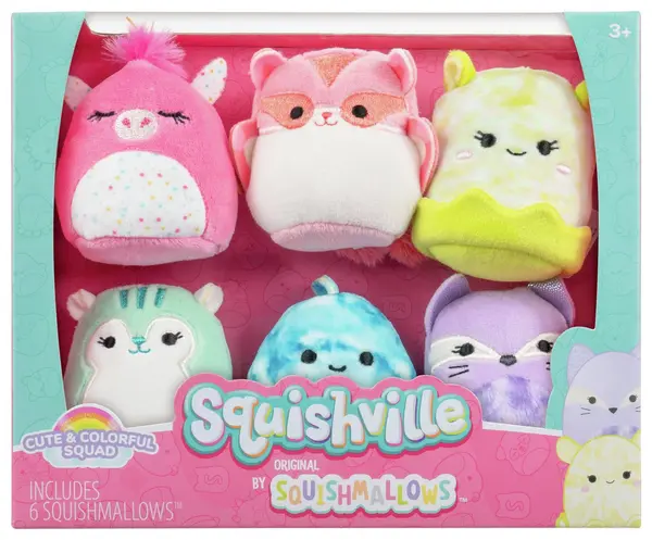 Image of Squishville Squishville 6 Pack Cute & Colourful Squad