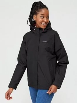 Image of Craghoppers Orion Waterproof Jacket - Black, Size 8, Women