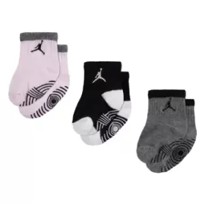 Image of Air Jordan AJ1 Ankle 3Pk Bb99 - Pink