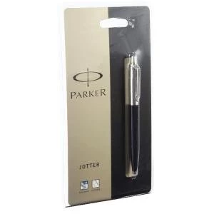 Image of Parker Black Jotter Ballpoint Pen Pack of 6 S0881180