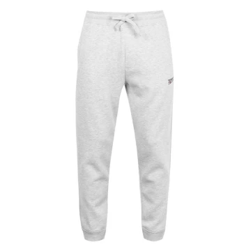 Image of Tommy Jeans Fleece Jogging Bottoms - Lt Grey Htr
