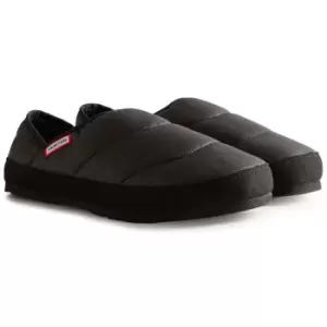 Image of Hunter Mens Puffer Slippers Black 10 (EU44)