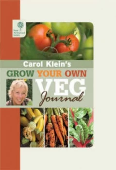 Image of Rhs Grow Your Own Veg Journal by Carol Klein Hardback