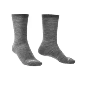Image of Bridgedale LINER Base Layer Thermal Liner Boot x 2 Unisex - Medium Grey