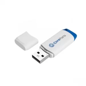Image of CoreParts 8GB, USB 2.0, USB A, White