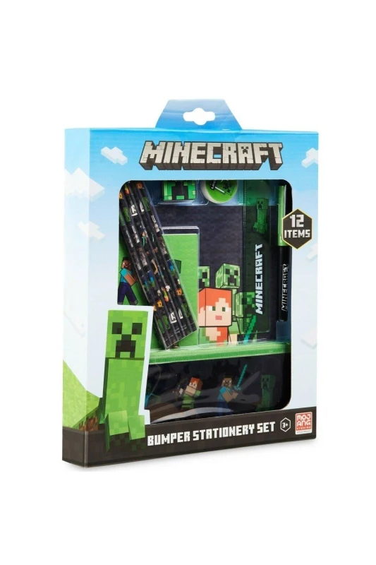 Image of Minecraft Bumper Stationary Set Multi unisex