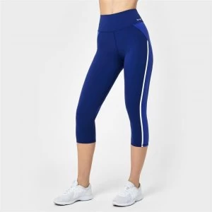 Image of USA Pro Capri Leggings Ladies - Navy