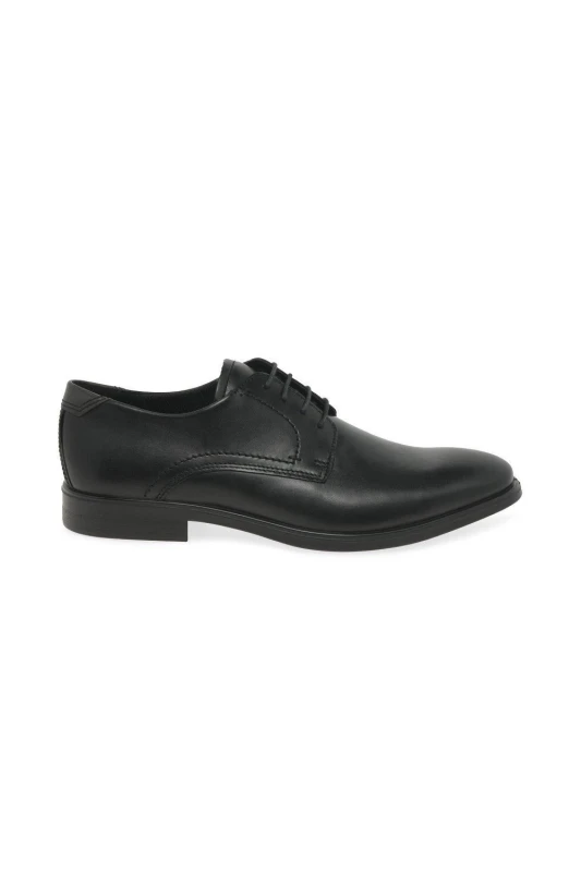 Image of ECCO Ecco Men 'Melbourne' Formal Lace Up Shoes in Black Size: 8 Black 8 Male 0809704135434