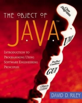 Image of The Object of Java by David D Riley Book