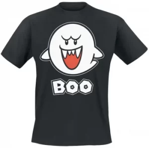 Image of Super Mario Boo T-Shirt black