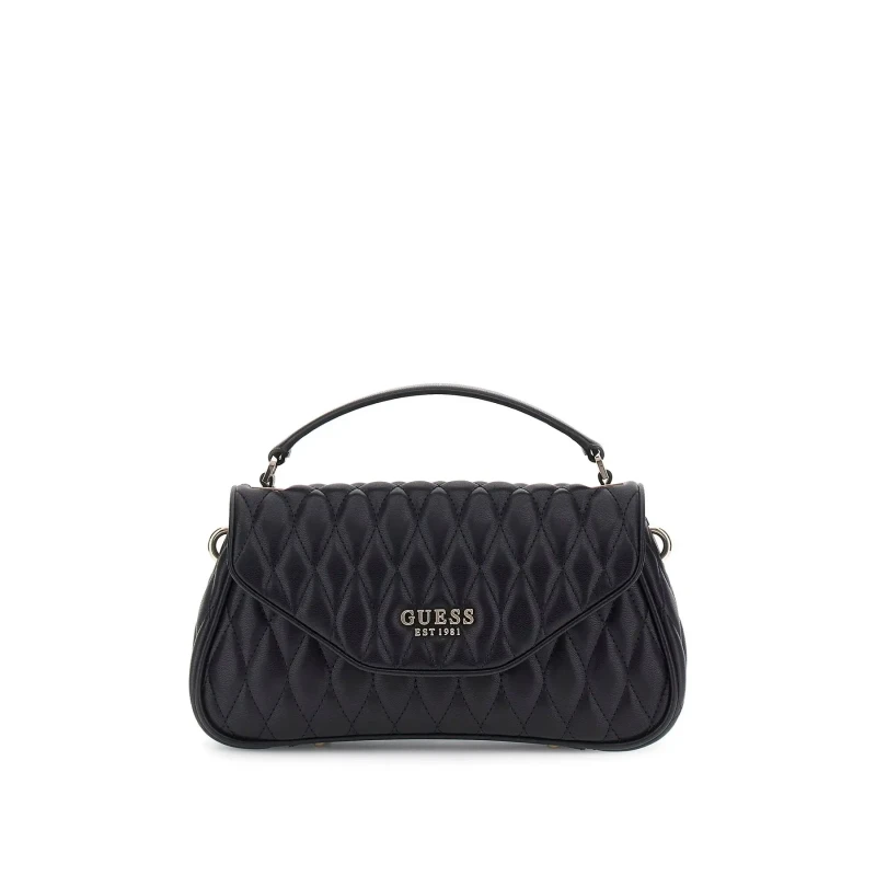 Image of Guess Top handle womens handbag Guess Valla Noir Female TU