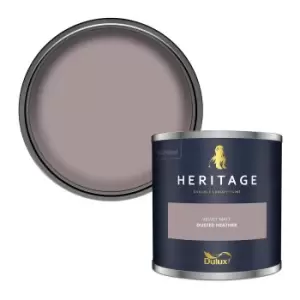 Image of Dulux Heritage Velvet Matt Dusted Heather Matt Emulsion Paint 125ml
