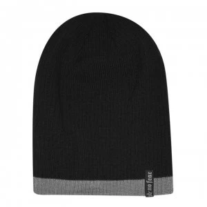 Image of No Fear Fang Beanie Hat Mens - Black/Grey