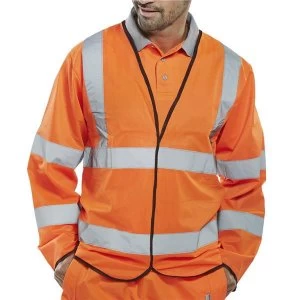 Image of BSeen Medium Long Sleeve Jerkin Orange
