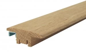 Image of Wickes Solid Oak Threshold Bar 900mm