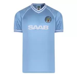 Image of Manchester City 1982 Retro Football Shirt
