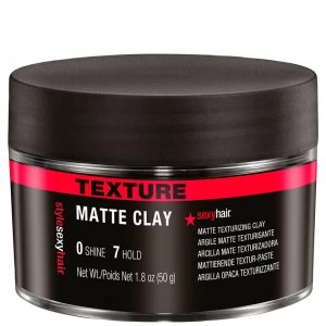 Image of Sexy Hair Style Matte Clay 50g